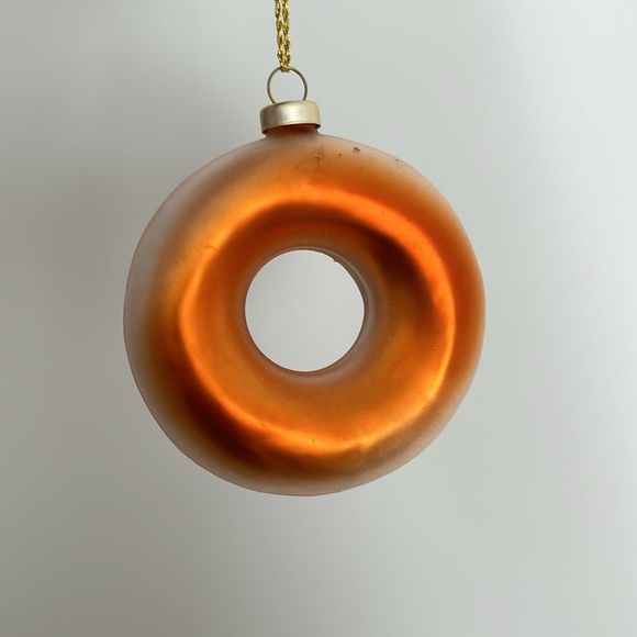 Christmas Donut Glass Ornament - Picture 6 of 7